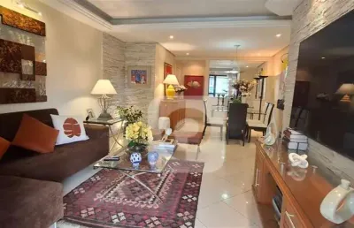 Apartamento 4 quartos (2 suítes)+ dep. cond. sta. monica condominium club barra