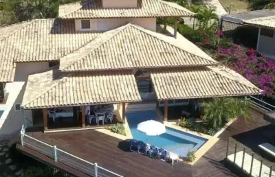 Casa com 4 dormitórios para alugar, 300 m² por r$ 27.033,33/mês - ferradurinha - armação dos búzios/rj