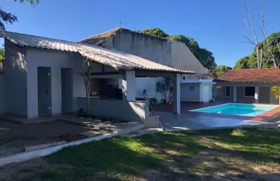 Chácara com 2 dormitórios para alugar, 5000 m² por r$ 7.000,00/mês - fazendinha - araruama/rj