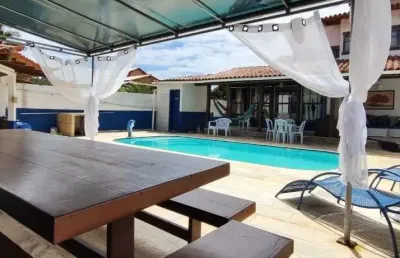 Casa com 6 dormitórios à venda, 185 m² por r$ 1.600.000,00 - geribá - armação dos búzios/rj