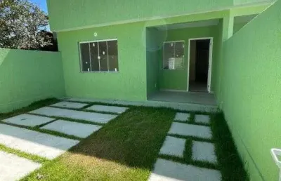 Casa com 2 dormitórios à venda, 64 m² por r$ 180.000,00 - fazendinha - araruama/rj