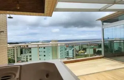 Cobertura com 4 dormitórios à venda, 200 m² por r$ 1.500.000,00 - parque hotel - araruama/rj