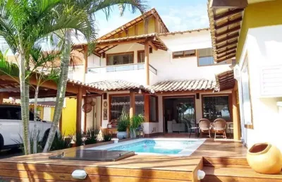 Casa com 4 dormitórios à venda por r$ 1.850.000,00 - portinho - cabo frio/rj