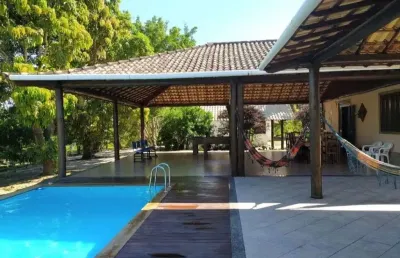 Sítio com 3 dormitórios à venda, 20000 m² por r$ 900.000,00 - três vendas - araruama/rj