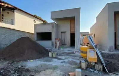Casa com arquitetura contemporânea | 3 quartos (1 suíte) | em obras – etapa final (2 unidades disponíveis)