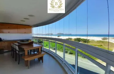 Apartamento alto padrão com vista frontal para o mar na praia do forte – cabo frio por r$ 2.350.000,00