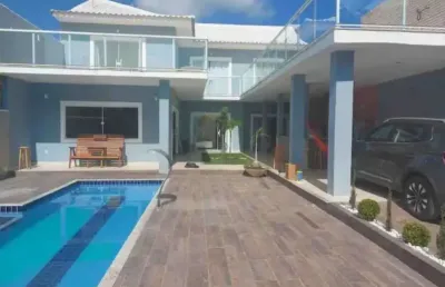Casa com 5 dormitórios com 300 m² - à venda por r$ 1.100.000,00 ou aluguel por r$ 7.000,00/mês - ponte dos leites - araruama/rj