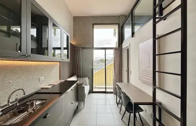 Apartamento com 1 quarto à venda na rua fernandes de barros, 1269, cristo rei, curitiba, 31 m2 por r$ 525.814