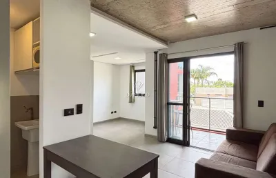 Apartamento com 1 quarto para alugar na rua francisco nunes, 715, rebouças, curitiba, 35 m2 por r$ 2.200