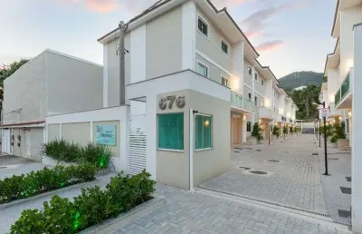 Casa tríplex 3 qts c/suíte residencial florença - taquara