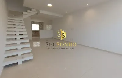 Casa duplex contemporânea 2 suítes alto padrão parque guará guaratiba