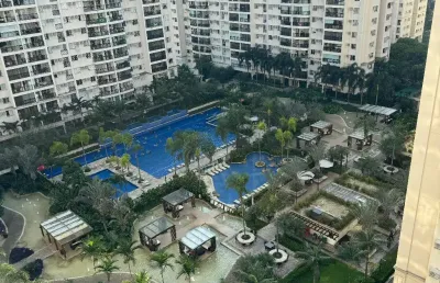 Apartamento 3 qts c/suíte mobiliado sol da manhã - maayan cidade jardim
