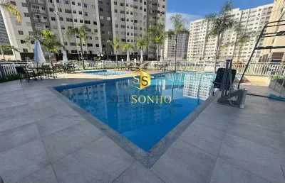 Apartamento 2 quartos linda vista livre - apogeu barra olímpica