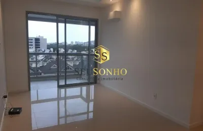 Apartamento 2qts c/suíte e varanda sol da manhã vista livre - rg personal recreio