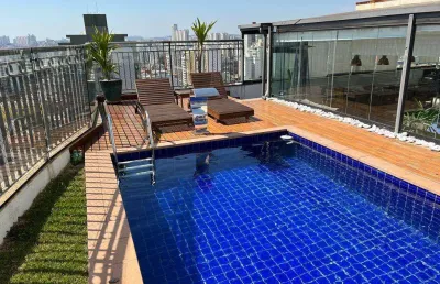 Cobertura duplex para venda em são bernardo do campo, anchieta, 3 dormitórios, 3 suítes, 5 banheiros, 3 vagas