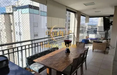 Apartamento para venda em são bernardo do campo, nova petrópolis, 3 dormitórios, 3 suítes, 3 banheiros, 3 vagas