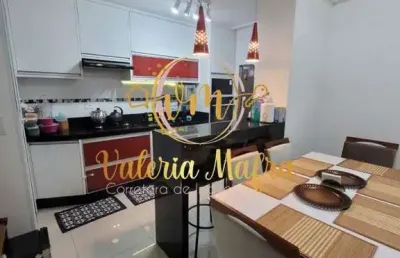 Apartamento para venda em santo andré, parque das nações, 2 dormitórios, 1 suíte, 2 banheiros, 2 vagas