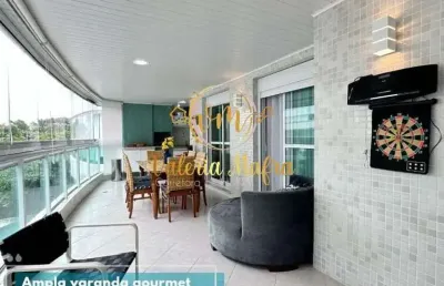 Apartamento para venda em bertioga, riviera, 3 dormitórios, 1 suíte, 3 banheiros, 2 vagas