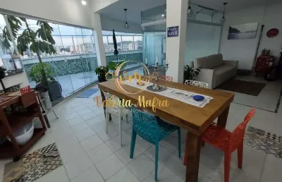 Cobertura duplex para venda em são bernardo do campo, centro, 3 dormitórios, 1 suíte, 2 banheiros, 3 vagas