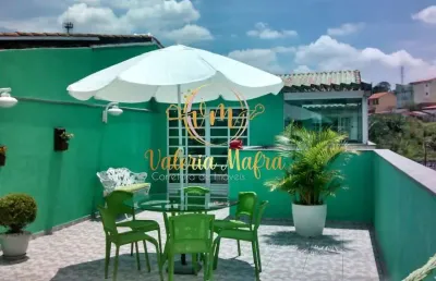 Cobertura duplex para venda em santo andré, vila pires, 3 dormitórios, 1 suíte, 3 banheiros, 2 vagas