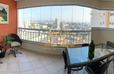 Apartamento para venda em são bernardo do campo, vila gonçalves, 3 dormitórios, 3 suítes, 4 banheiros, 3 vagas