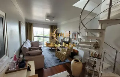 Cobertura duplex para venda em são bernardo do campo, centro, 3 dormitórios, 1 suíte, 3 banheiros, 3 vagas