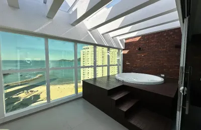 Cobertura duplex para locação anual edifício chateau montmartre - pioneiros - balneário camboriú/sc