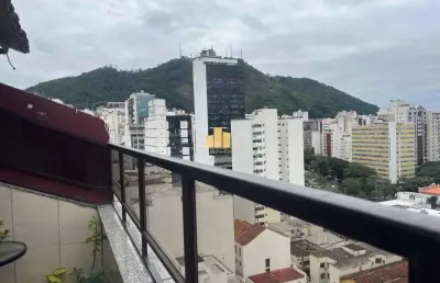 Cobertura com 2 quartos à venda na rua oscar vidal, centro, juiz de fora, 50 m2 por r$ 255.000