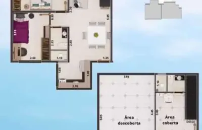 Cobertura com 2 quartos à venda na rua martins barbosa, benfica, juiz de fora, 90 m2 por r$ 269.000