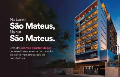 Loft com 1 quarto à venda na rua são mateus, são mateus, juiz de fora, 27 m2 por r$ 229.990