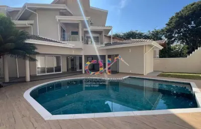 Casa com 3 dormitórios à venda, 363 m² por r$ 3.600.000,00 - condomínio reserva colonial - valinhos/sp