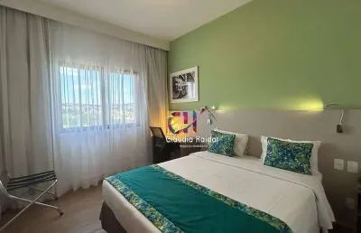 Apartamento com 2 dormitórios à venda, 23 m² por r$ 370.000 - parque nova suiça - valinhos/sp
