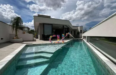 Casa com 4 dormitórios, 380 m² - venda por r$ 5.400.000 ou aluguel por r$ 28.000/mês - condomínio campo de toscana - vinhedo/sp