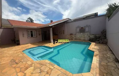 Casa com 3 dormitórios à venda, 343 m² por r$ 1.850.000 - vila santista - atibaia/sp