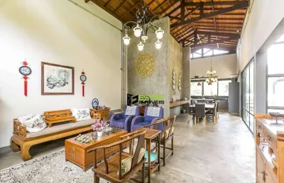 Casa com 4 dormitórios à venda, 585 m² por r$ 3.290.000,00 - condominio porto atibaia - atibaia/sp
