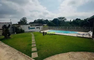 Chácara com 2 dormitórios à venda, 1881 m² por r$ 830.000,00 - jardim estância brasil - atibaia/sp
