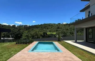 Casa com 3 dormitórios à venda, 204 m² por r$ 1.850.000,00 - condominio quintas da boa vista - atibaia/sp