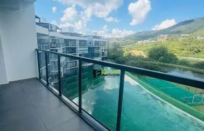 Apartamento cobertura em atibaia à venda de frente para pedra grande