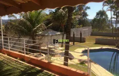 Chácara com 3 dormitórios para alugar, 1182 m² por r$ 9.000,00/mês - vila dom pedro - atibaia/sp
