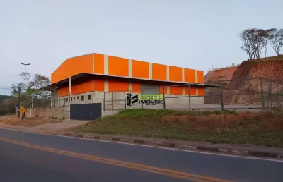 Galpão para alugar, 1800 m² por r$ 28.000,00/mês - guaxinduva - atibaia/sp