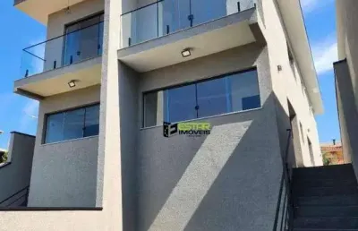 Casa com 3 dormitórios à venda, 110 m² por r$ 800.000,00 - jardim paulista - atibaia/sp