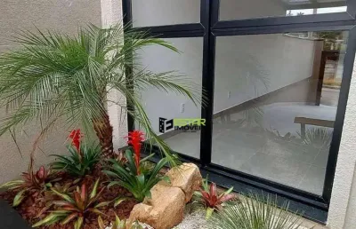 Casa térrea com acabamento impecável em bairro nobre de atibaia!