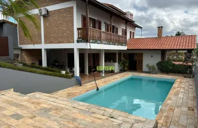 Casa com 4 dormitórios à venda, 350 m² por r$ 1.800.000,00 - jardim paulista - atibaia/sp