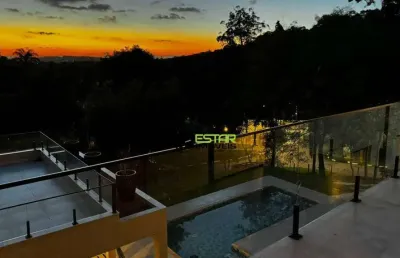 Casa com 4 dormitórios à venda, 300 m² por r$ 1.800.000,00 - parque rio abaixo - atibaia/sp