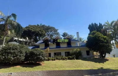 Casa com 5 dormitórios à venda, 700 m² por r$ 7.000.000,00 - condomínio flamboyant - atibaia/sp