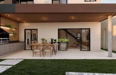 Casa com 3 suítes, 157 m² por r$ 1.376.087 - itapetinga - atibaia/sp