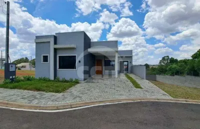 Casa em condomínio para aluguel, 3 quartos, 1 suíte, 1 vaga, contorno - ponta grossa/pr