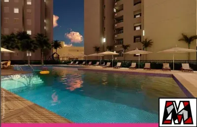 Apartamento residencial maxx, sol da manhã, lazer total