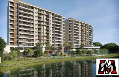 Apartamento com linda vista e lazer bellacqua residencial, com 02 vagas de garagem.