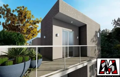 Casa em condomínio fechado, engordadouro, com 4 vagas de garagem